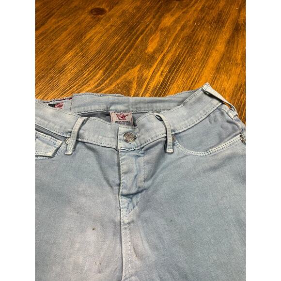 True Religion Y2K Misty Skinny Swarovski Light Wash Jeans - Picture 8 of 9